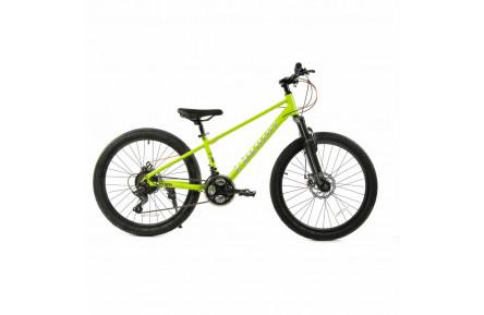 Велосипед дитячий RoyalBaby 24" JUNIOR MTB ALLOY 21 SPEED, OFFICIAL UA, Green