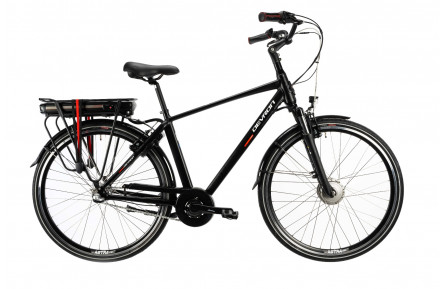 Міський електровелосипед E-Bike Devron 28123 28" L чорний