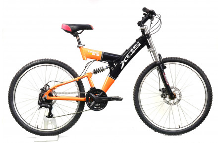 Двопідвісний велосипед XDS 26" M помаранчево-чорний Б/В