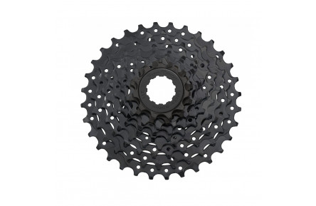 Касета SunRace CSM90 9AV U, 9 швидкостей, 11-34T,  чорна