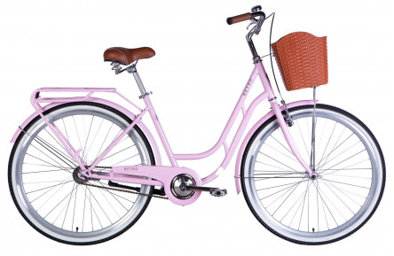 Велосипед ST 28" Dorozhnik RETRO Velosteel рама-19" світло-рожевий 2025