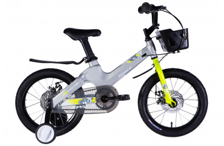 Велосипед MG 16" SPACE KID MOON DD рама-9" сірий 2025