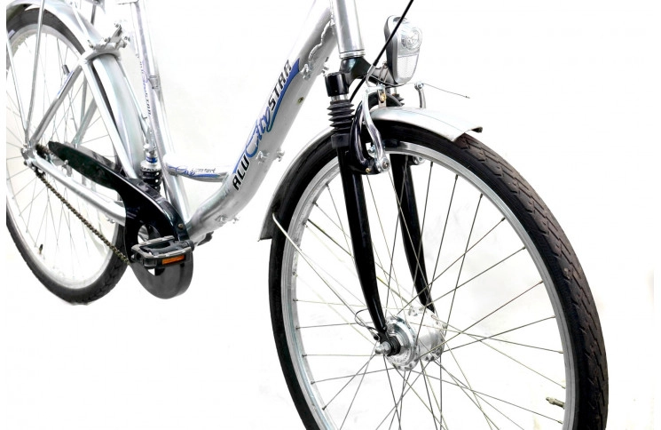 Міський велосипед Alu Сity Star  28" S сріблястий Б/В