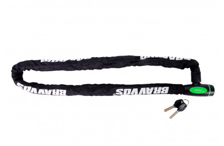 Замок BRAVVOS LOC- 253 ланцюговий 8*1200ммXчорн.