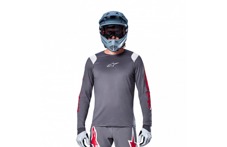 Джерси Alpinestars A-SUPRA ASTAR LS JERSEY DARK GRAY, XXL