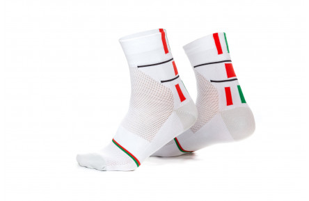 Шкарпетки ONRIDE FOOT колір білий, червоний