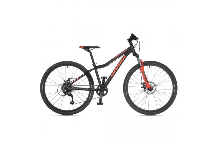Велосипед Author A-Matrix D 2021 26" 13.5" чорний неоново-помаранчевий