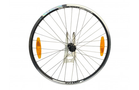 Колесо переднее 24, ободной тормоз, обод ALEXRIMS MATTS, втулка MERIDA