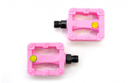 Педалі дитячий. пластик. Feiming FP-607 80х58мм різьблення М10 (рожевий)