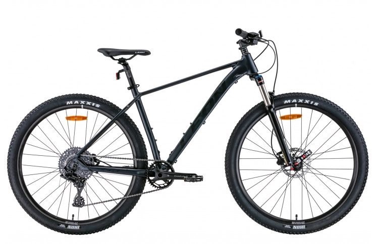 Велосипед 29" Leon TN-50 AM Hydraulic lock out HDD 2022 (серый с черным (м))