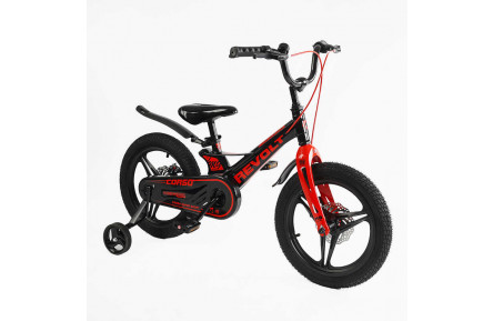 Велосипед 16" 2-х колісний Corso REVOLT MG-16510 МАГНІЄВА РАМА, ЛИТІ ДИСКИ