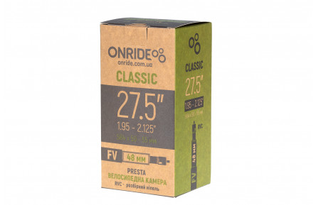 Камера Onride Classic 27.5"x1.95-2.125" FV 48 RVCрозбірний ніпель