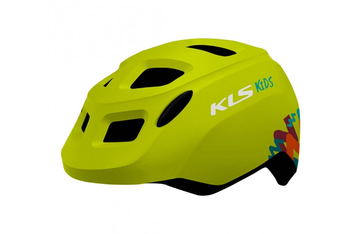 Шлем детский KLS Zigzag 022 лайм S (49-53 cм)