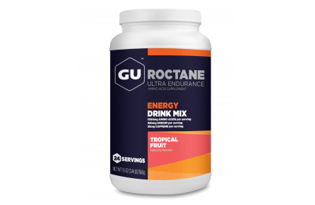 Ізотонік GU Energy ROCTANE Tropical Fruit (з кофеїном), 24 порції