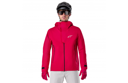 Куртка дощовик Alpinestars A-DURA ELITE RAIN JACKET RED FLUO, M