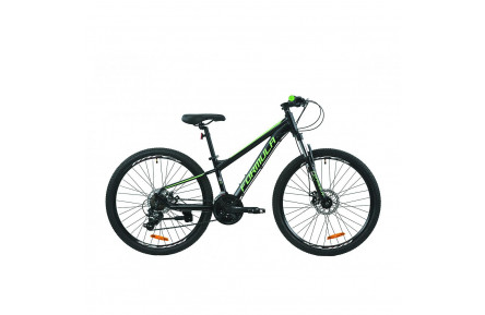 Горный велосипед Formula F-1 2020 26" 15.5" черно-зеленый