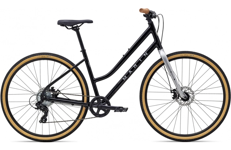 Велосипед 28" Marin KENTFIELD 1 ST рама - L 2024 Gloss Black/Chrome
