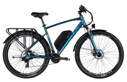 Велосипед з електроприводом 29" AL Formula eCURSOR MAN DD CS рама-21" 48B 17.5А*г 500Вт темно-синій 2026