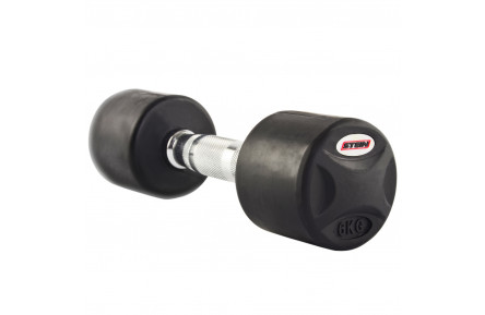 Гантель обрезиненный Stein 6 кг