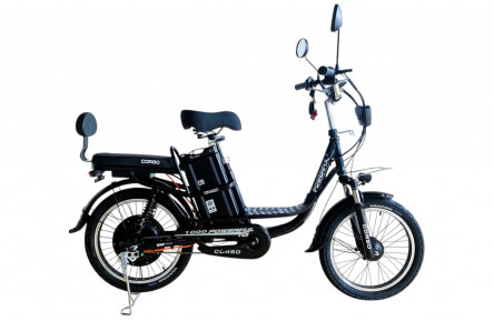 Электровелосипед Corso Powerfull 20" FL-83360 (1000Вт литиевый 60В 28Ач) темно-синий