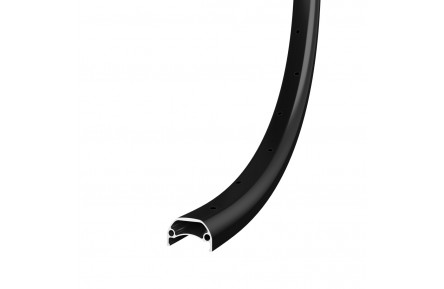 Обід Remerx E-POWER 30, 29'', 622x30, 36 отв., FV, чорний анодований, E-Bike, безкамерний