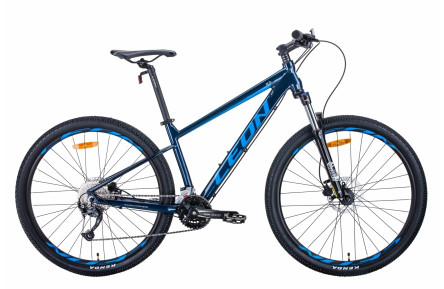 Горный велосипед Leon XC-70 AM HDD 2020 27.5" 20" синий