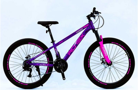 Велосипед Спортивний Corso 26" дюймів «ROTEX» RX-26588 (1) рама сталева 13’’, обладнання LTWOO A2, 21 швидкість, зібран на 75
