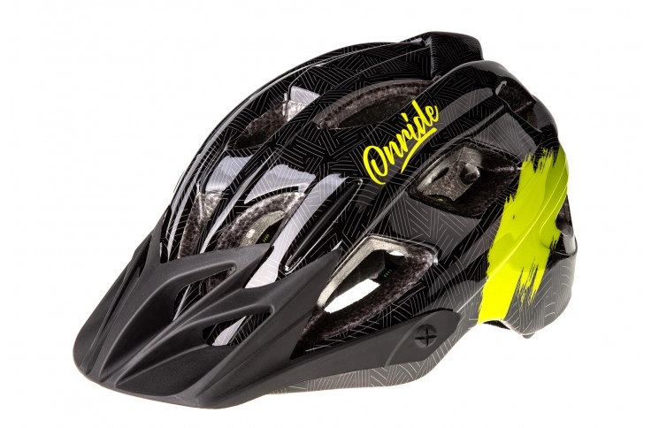 Шлем ONRIDE Rider черный/зеленый M (52-56 см)