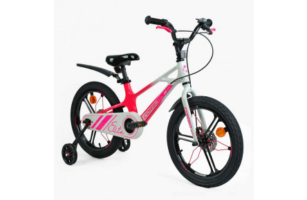 Велосипед 18" 2-х колісний Corso Elite ELT-18091 МАГНІЄВА РАМА, ЛИТІ ДИСКИ