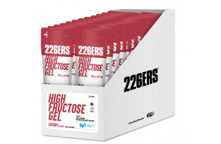 Гель 226ERS High Fructose 55г углеводов 160мг кофеина вишня 80г 24шт/уп 1920г
