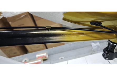 Велосипед уцінений ST 26" SPACE MARS DD FR рама-13" золотисто-чорний 2026