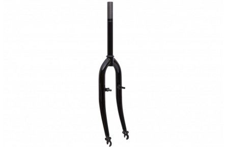 Вилка 24"ST 1" жесткий шток-230мм под v-br под эксцентрик FSD (черный)