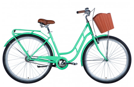 Велосипед 28" Dorozhnik RETRO 2024 (светло-зеленый (м))