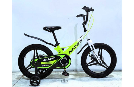 Велосипед 18" дюймів 2-х колісний Corso «Monti» MT-18422 (1) МАГНІЄВА РАМА, ЛИТІ ДИСКИ, ДИСКОВІ ГАЛЬМА, зібран на 75