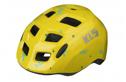 Шлем KLS Zigzag детский желтый S 50-55 cм