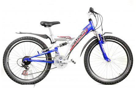Горный велосипед Prince Razon Alu 26" XS серебристо-синий Б/У