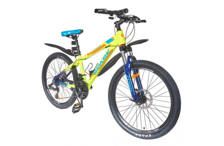 Велосипед Spark Tracker Junior 24" 13" неоновий жовтий