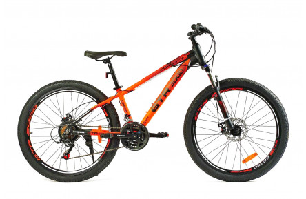 Подростковый Велосипед Corso GTR-3000 GT-26236 26" XS оранжево-черный