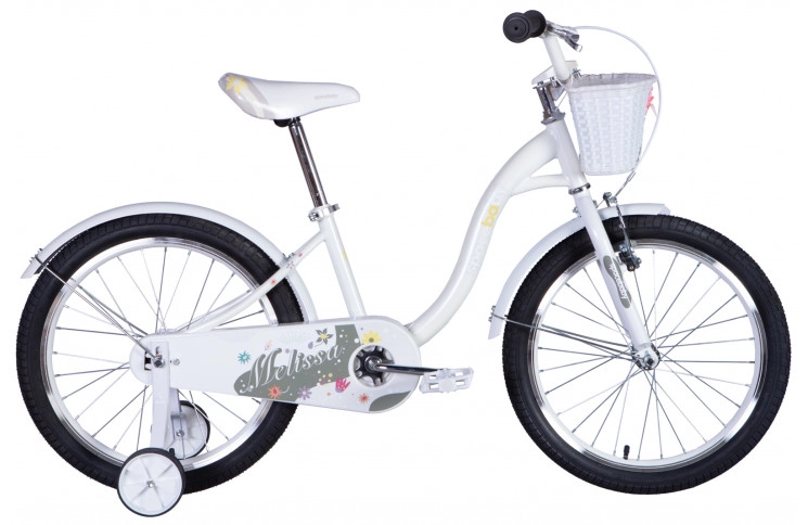 Велосипед ST 20" SPACE KID MELISSA BH рама-11,5" перламутровий з корзиною Pl з крилом St 2024