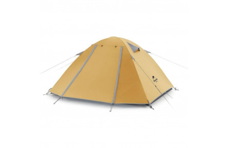 Намет тримісний Naturehike P-Series NH18Z033-P 210T/65D, жовтий