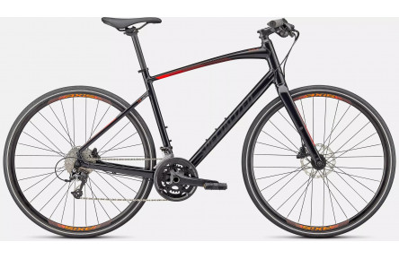 Велосипед Specialized Sirrus 3.0 Blk/Rktred/Blk L (90922-7204)