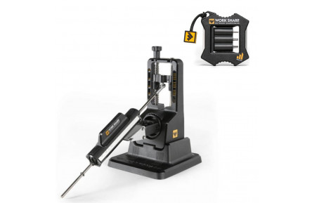 Акційний набір Work Sharp Точилка механічна The Precision Adjust Knife Sharpener WSBCHPAJ-I + Точилка механічна Micro WSEDCMCR