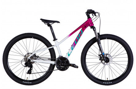 Велосипед AL 27,5" Leon XC 105 DD CS рама-13" рожевий з білим 2025