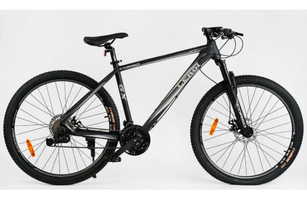 Велосипед Corso Leroi LR-27488 27.5" 19" чорний