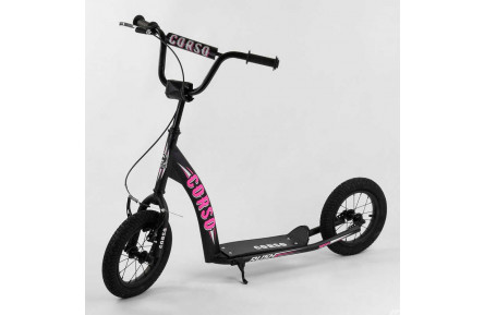 Самокат CR-T 9490 (1) "Corso" колеса надувні 12``, ручне переднє гальмо