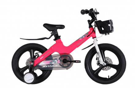 Велосипед MG 16" SPACE KID MOON DD рама-9" рожевий 2026