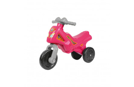Дитячий толокар "Міні-байк" 4425TXK(Pink) кермо обертається на 360 градусів