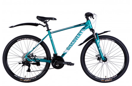 Велосипед AL 26" Discovery BASTION DD CS рама-18" бірюзовий 2025