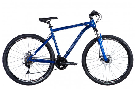 Велосипед Discovery TREK AM DD 2024 29" 21 синий