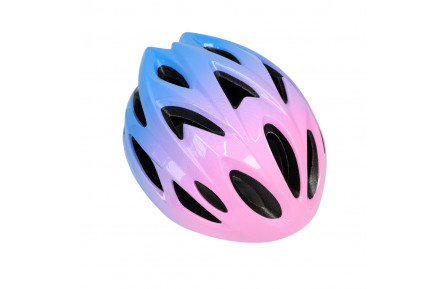 Шолом велосипедний для їзди на велосипеді FSK D002 рожево-фіолетовий M (54-58см)